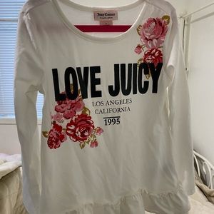Juicy Kids size 5 long sleeve Shirt